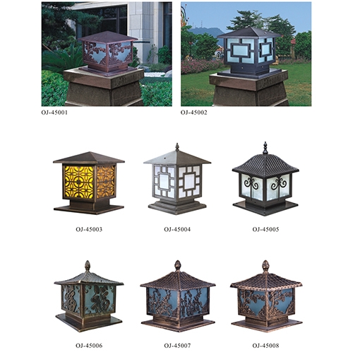 非標柱頭燈