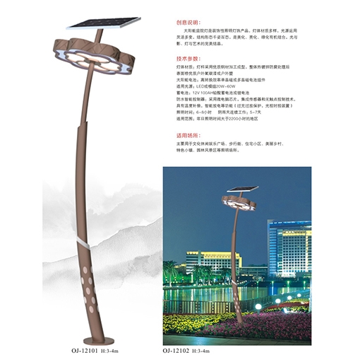 高品質太陽能庭院燈